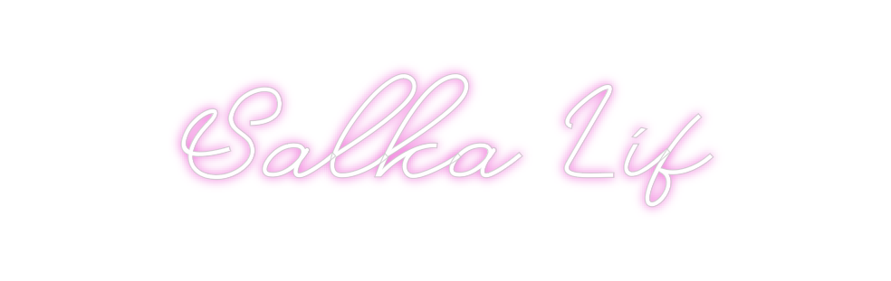Custom Neon: Salka Líf
