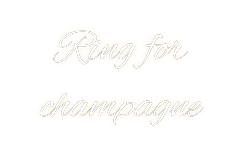 Custom Neon: Ring for
cha...