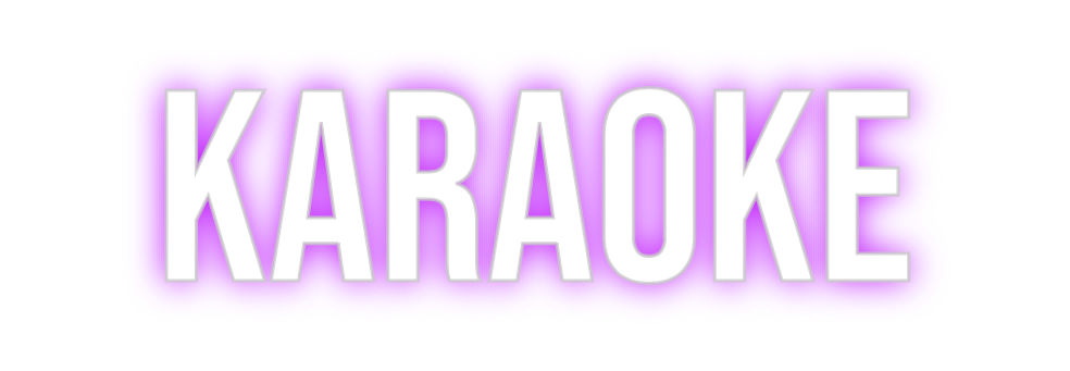 Custom Neon: Karaoke