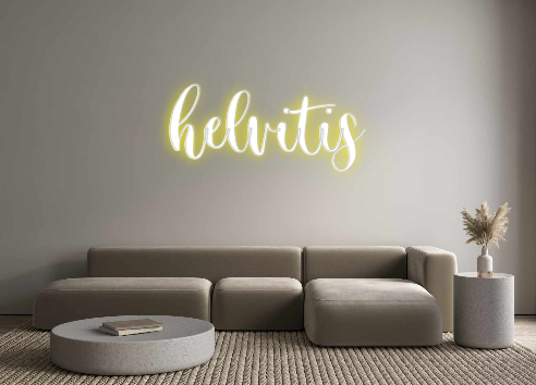 Custom Neon: helvitis