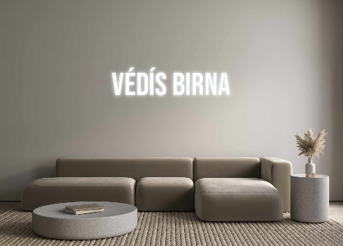 Custom Neon: Védís Birna