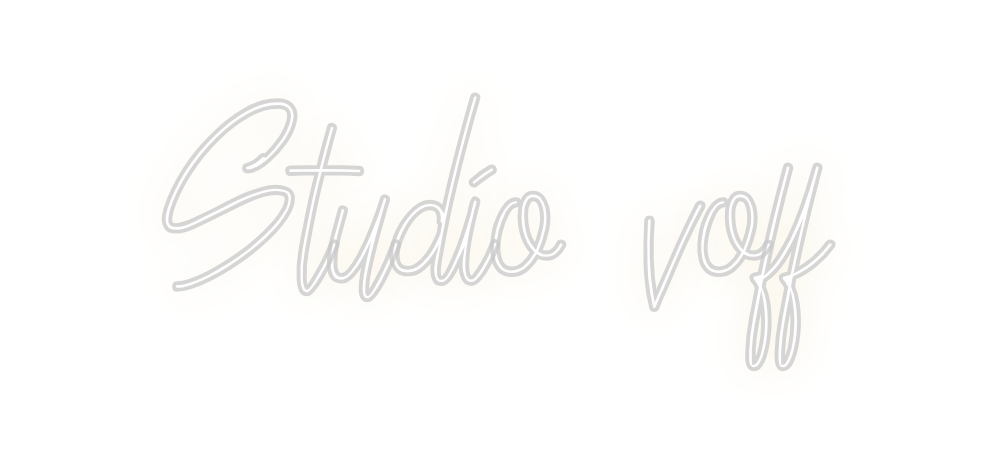 Custom Neon: Studio  voff