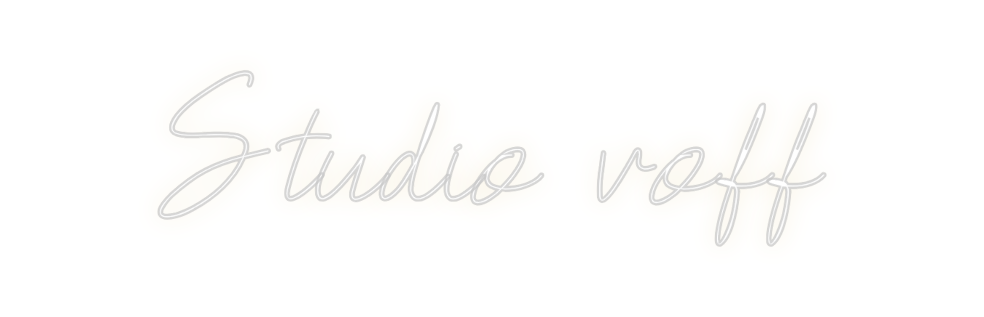 Custom Neon: Studio voff