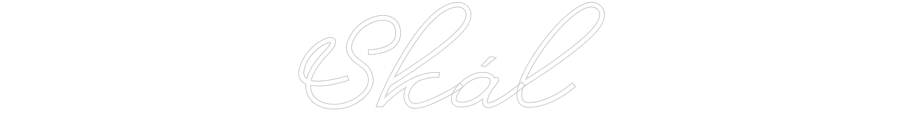 Custom Neon: Skál