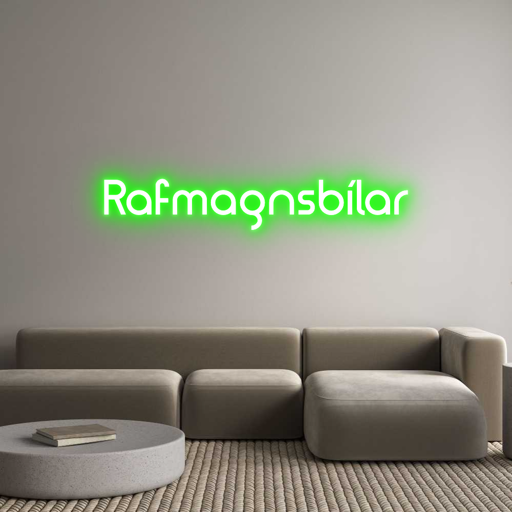 Custom Neon: Rafmagnsbílar