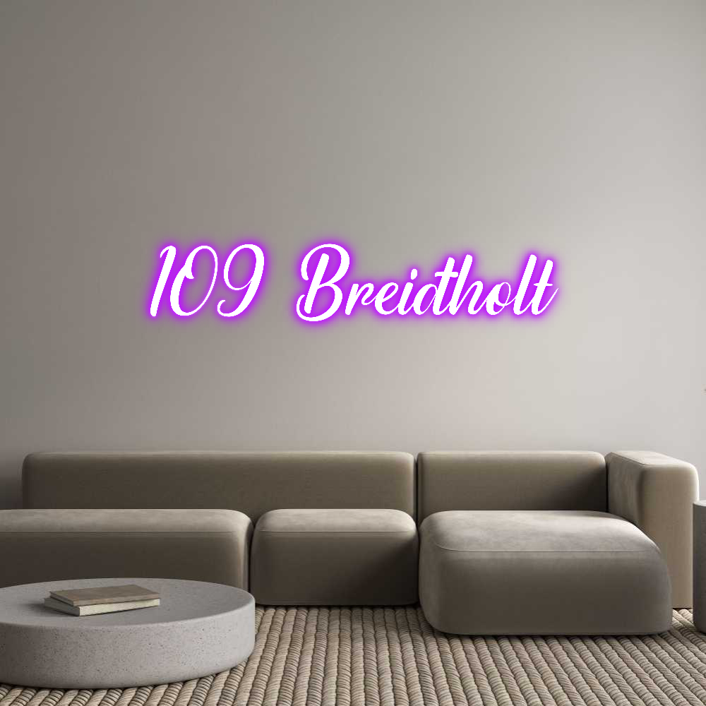 Custom Neon: 109 Breiðholt