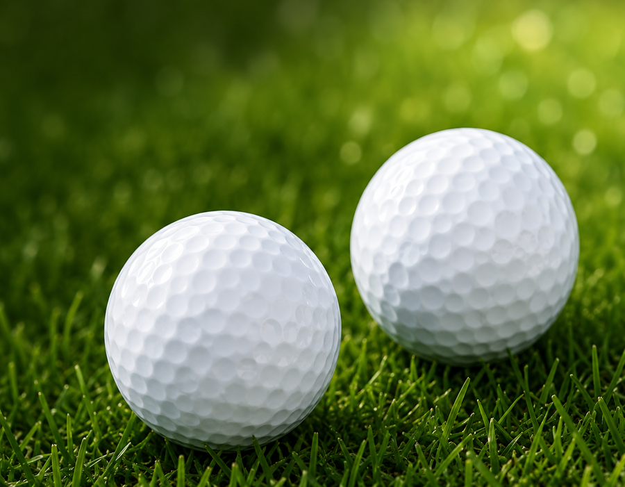 Sérmerktir golfboltar