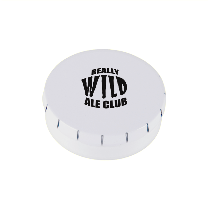 Custom Printed Promotional 46mm Clic Clac Mint Tin