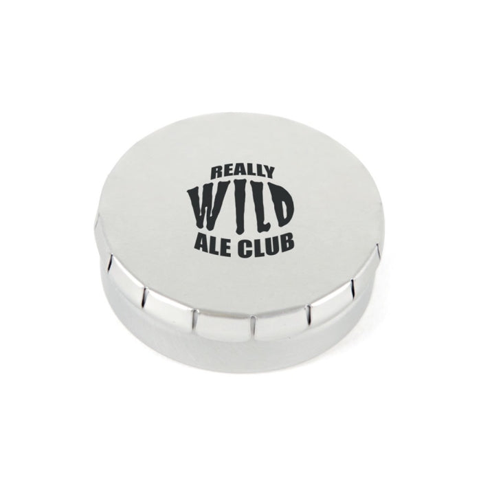 Custom Printed Promotional 46mm Clic Clac Mint Tin