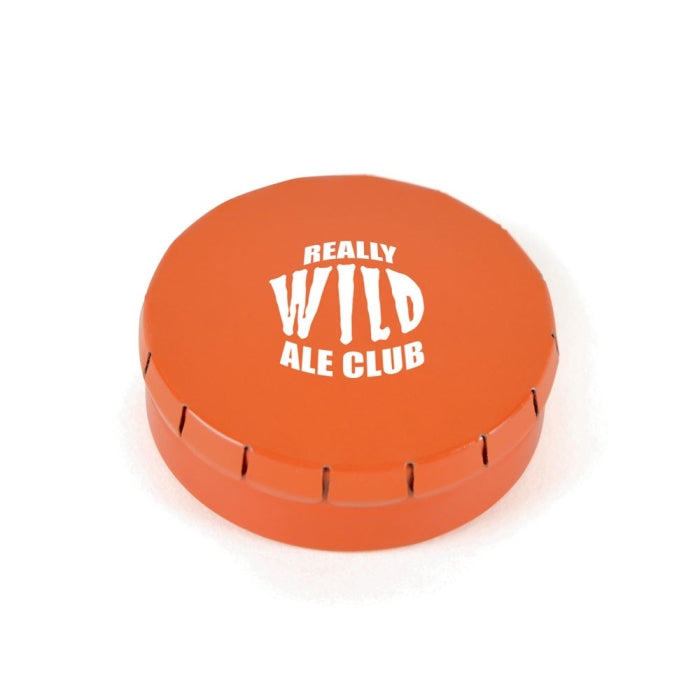 Custom Printed Promotional 46mm Clic Clac Mint Tin