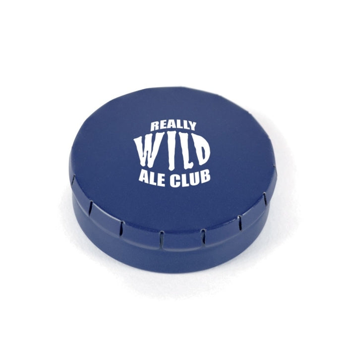 Custom Printed Promotional 46mm Clic Clac Mint Tin