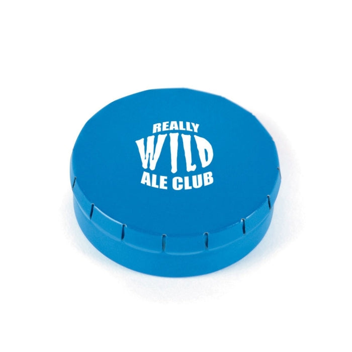 Custom Printed Promotional 46mm Clic Clac Mint Tin