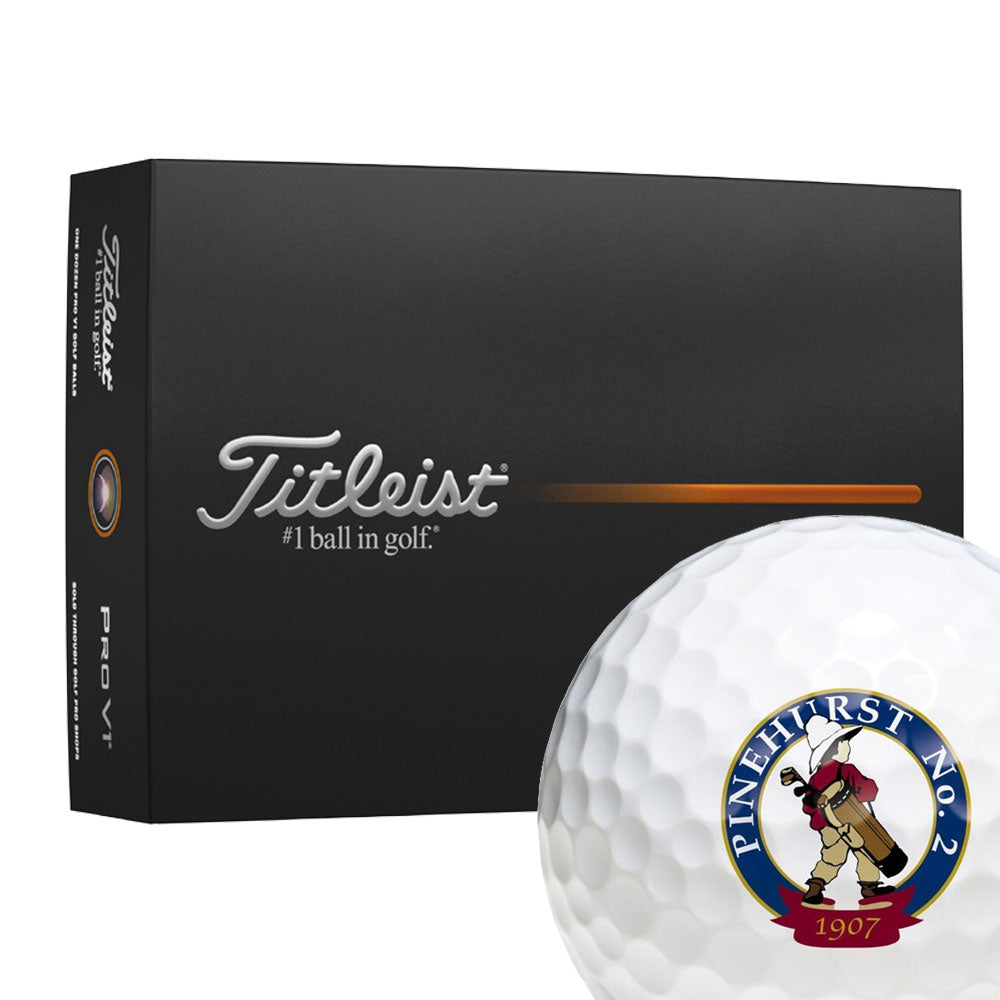 Titleist Pro V1 sérmerktar golfkúlur með lógó