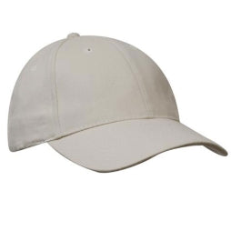 Mens Brushed Heavy Cotton Structured Cap with Embroidery