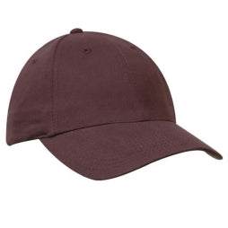 Mens Brushed Heavy Cotton Structured Cap with Embroidery