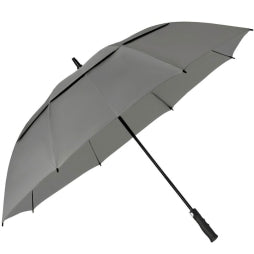 Automatic Fibreglass Frame Double Canopy Golf Umbrella