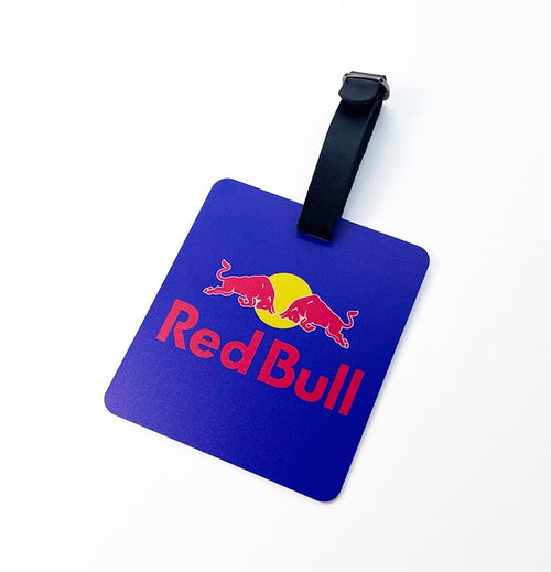 Rectangular PhotoSmart taska Tag (hvítt PVC)