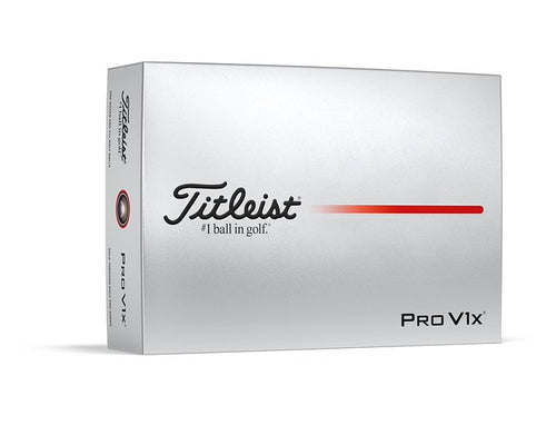 Titleist Pro V1X – sérmerktir golfboltar
