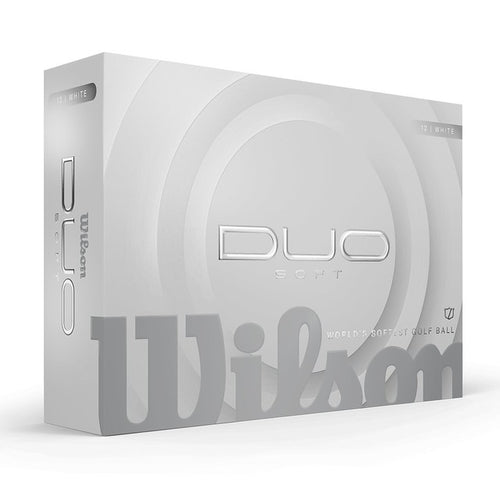 Wilson Duo Soft – sérmerktir golfboltar