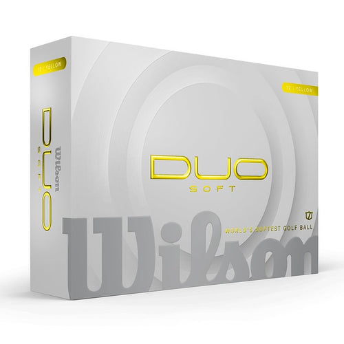 Wilson Duo Soft litaðir – sérmerktir golfboltar