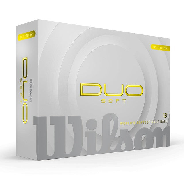 Wilson Duo Soft litaðir – sérmerktir golfboltar