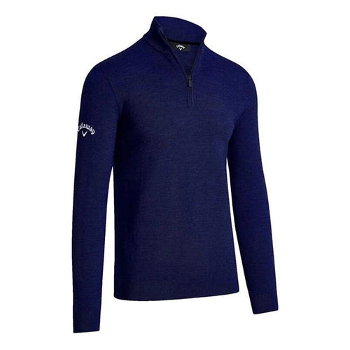 Callaway Golf Gent's Quarter-með rennilás Windstopper Sweater