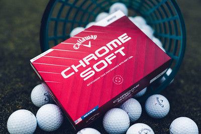 Callaway Chrome Soft – sérmerktir golfboltar