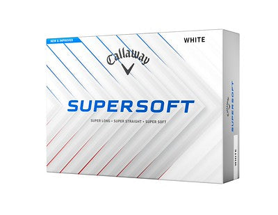 Callaway Supersoft – sérmerktir golfboltar