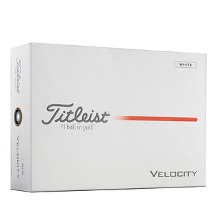 Titleist Velocity – sérmerktir golfboltar