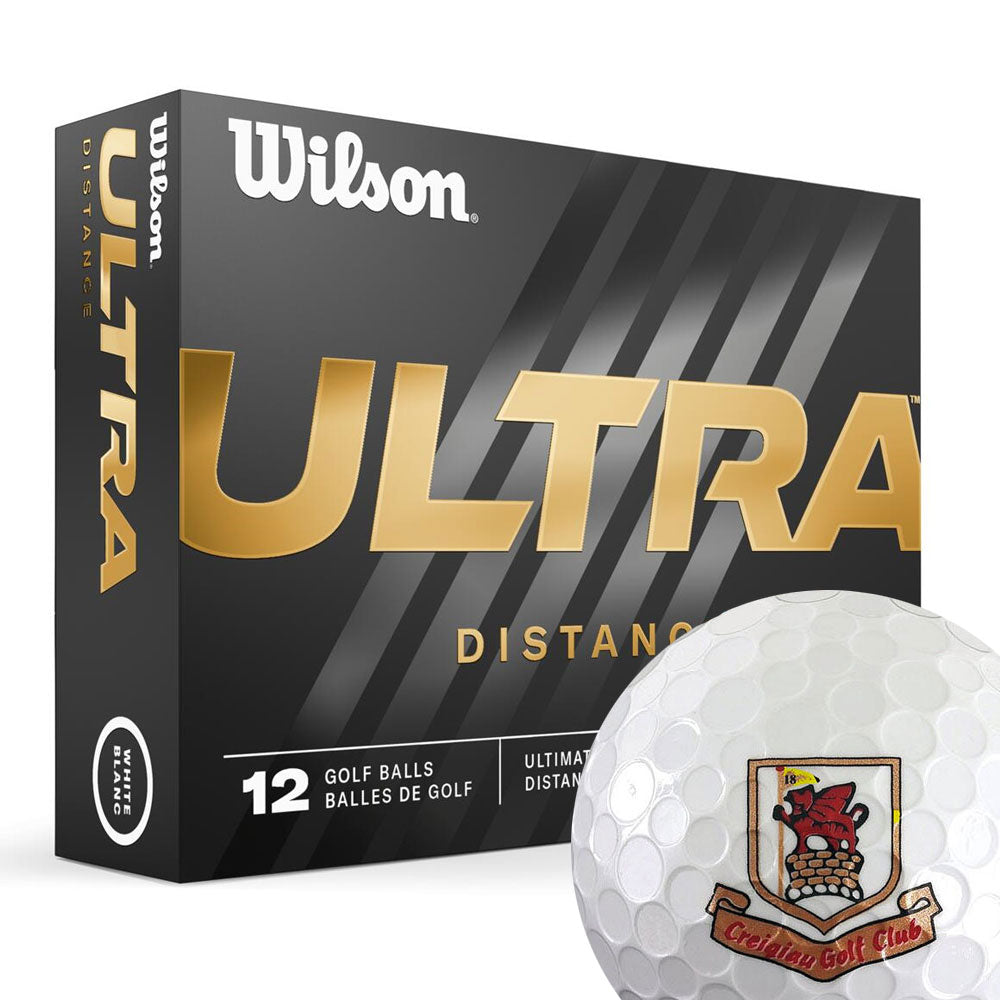 Wilson Ultra Distance sérprentaður með þínu lógói