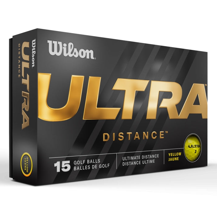 Wilson ULTRA Distance 15 bolta pakki sérprentaður með þínu lógói