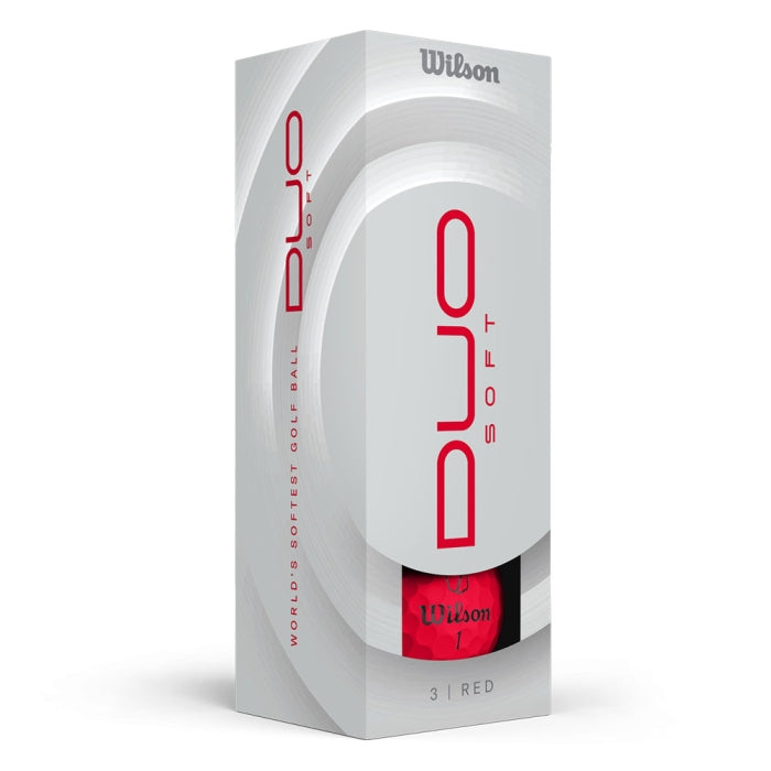 Wilson Red DUO Soft Custom Printed With Your Logo