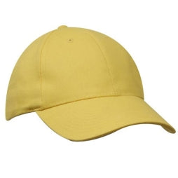 Ladies Brushed Heavy Cotton Structured Cap with Embroidery
