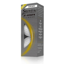 Srixon Z-Star Diamond Golf Balls with Text Personalisation