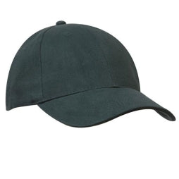 Mens Brushed Heavy Cotton Structured Cap with Embroidery
