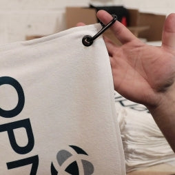 Custom Printed Players Microfibre Golf Towel