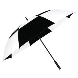 Automatic Fibreglass Frame Double Canopy Golf Umbrella