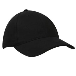 Mens Brushed Heavy Cotton Structured Cap with Embroidery