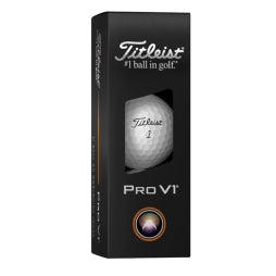 Custom Printed Titleist Pro V1 3 Ball and Gift Box