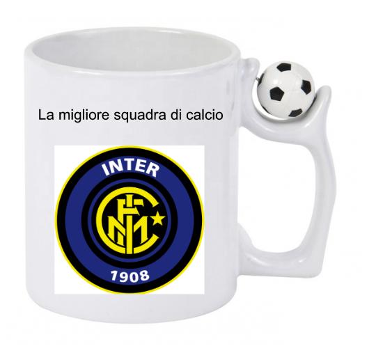 11oz fótbolta bolli - með eigin mynd eða texta