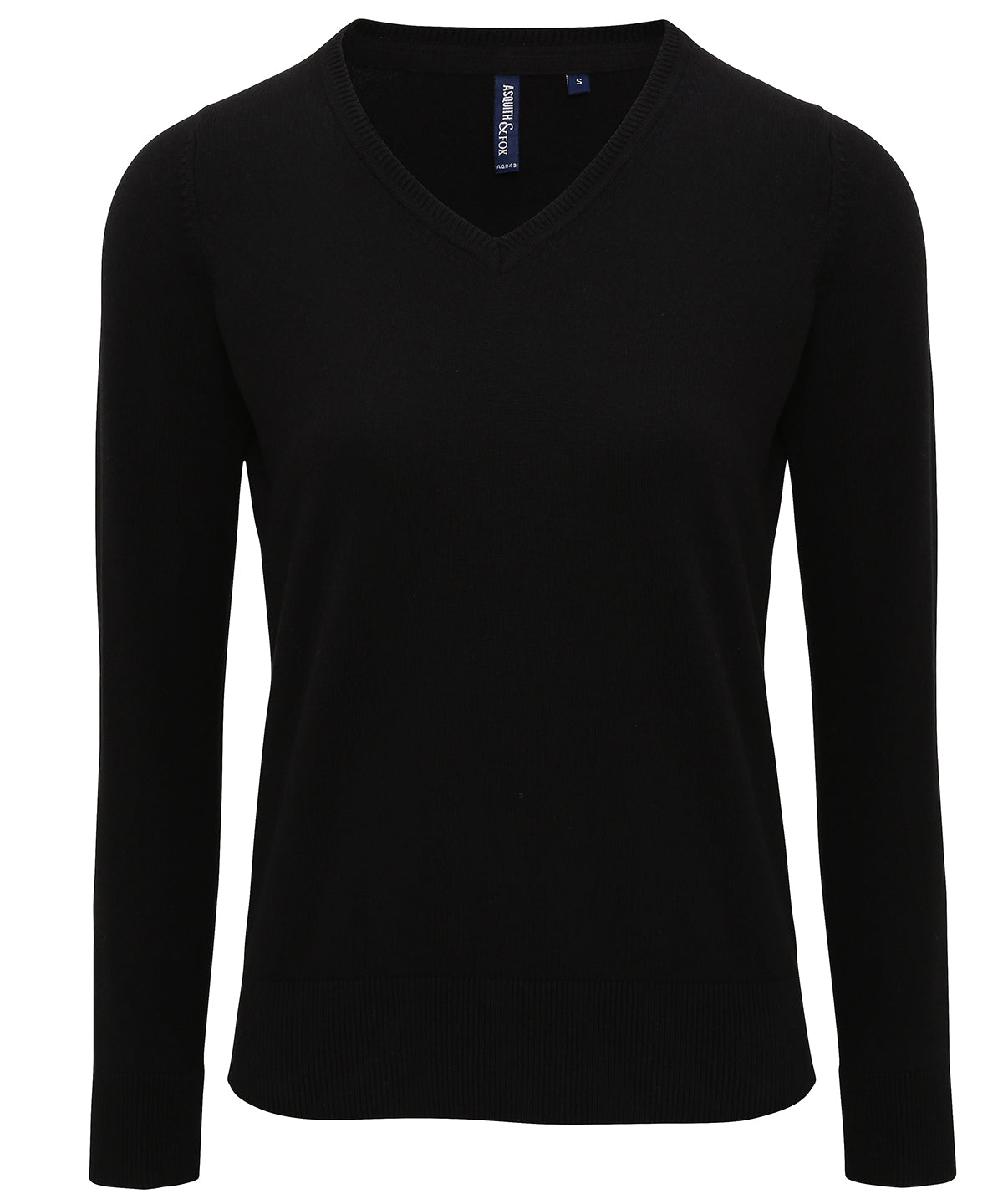 Prjónaðar peysur - Women's Cotton Blend V-neck Sweater