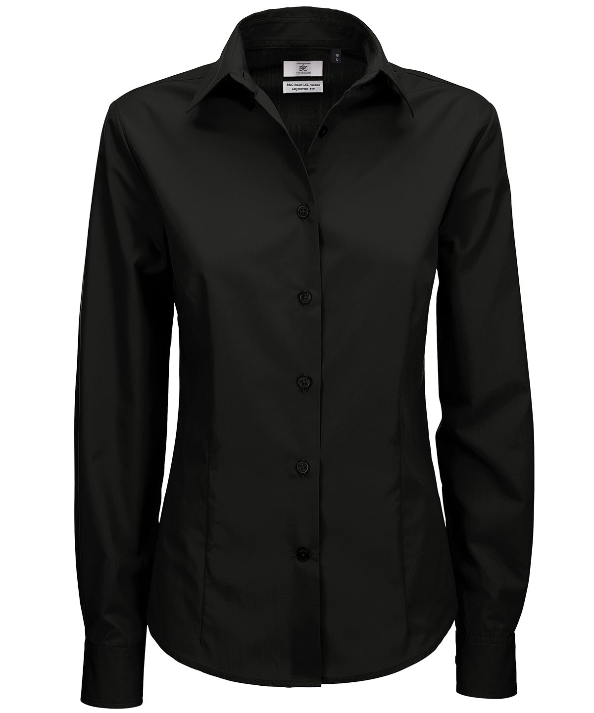 Blússur - B&C Smart Long Sleeve /women