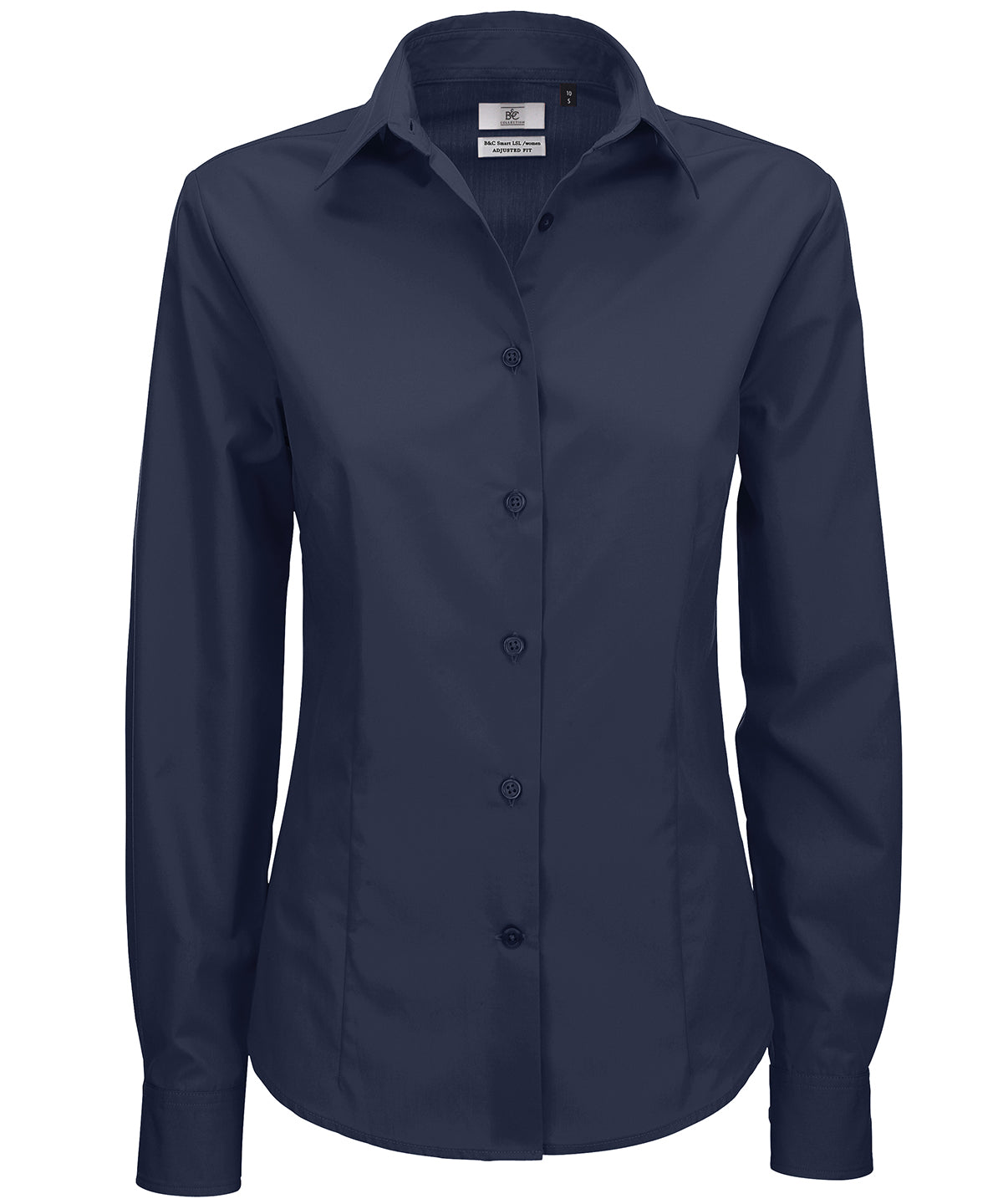 Blússur - B&C Smart Long Sleeve /women
