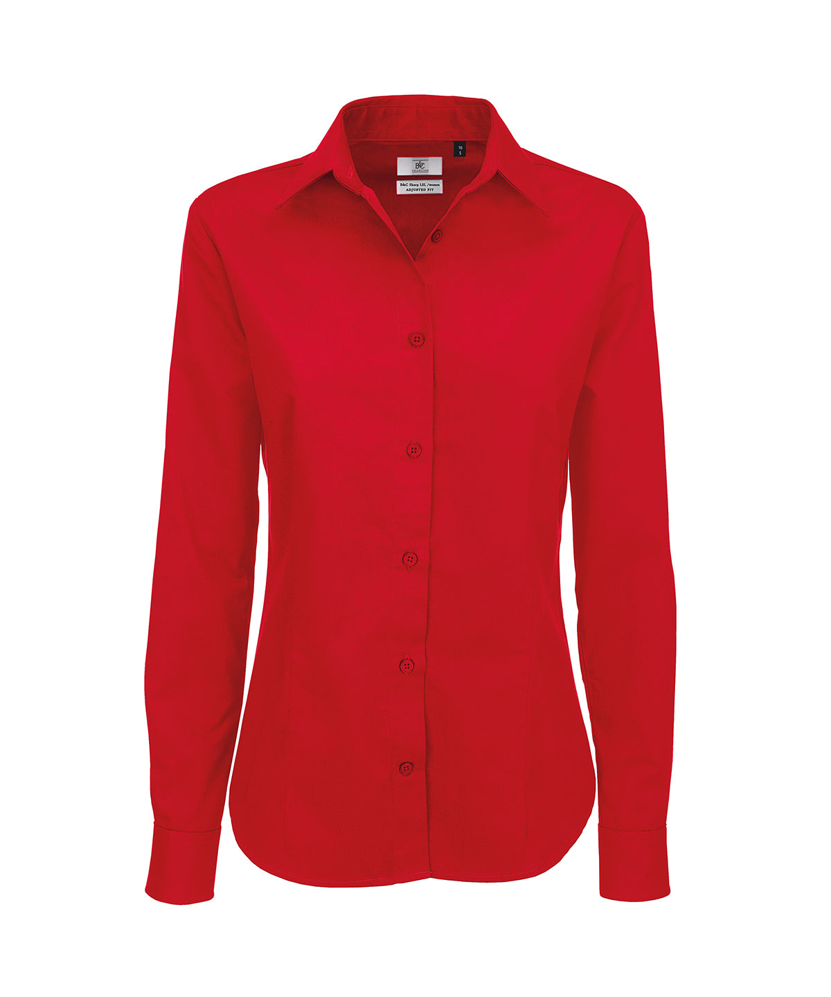 Blússur - B&C Sharp Long Sleeve /women