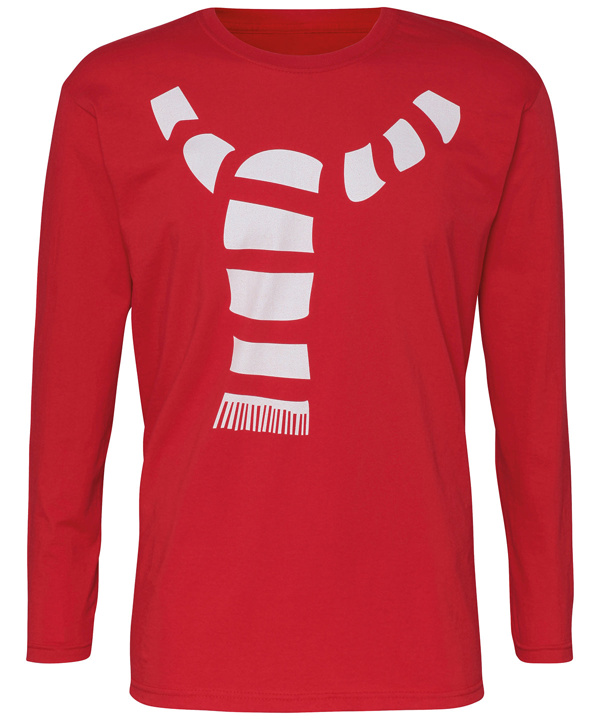 Stuttermabolir - Men's Scarf Long Sleeve Tee