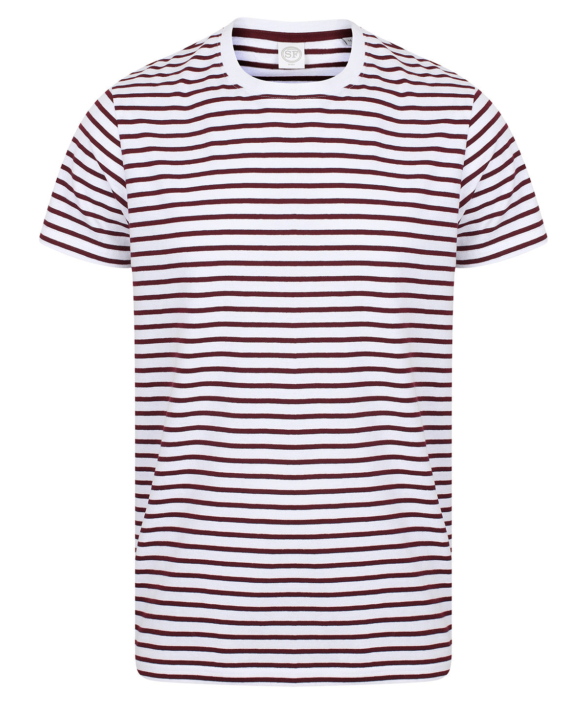 Stuttermabolir - Unisex Striped T