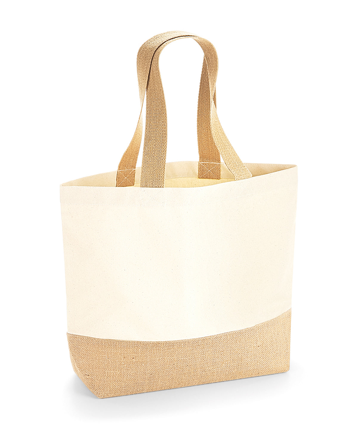 Töskur - Jute Base Canvas Tote