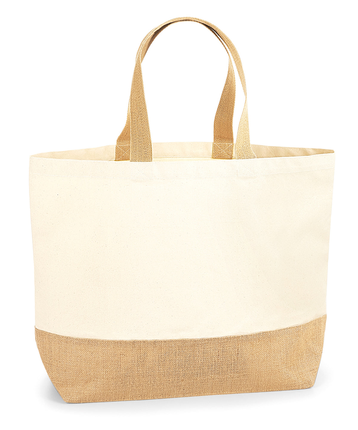 Töskur - Jute Base Canvas Tote XL