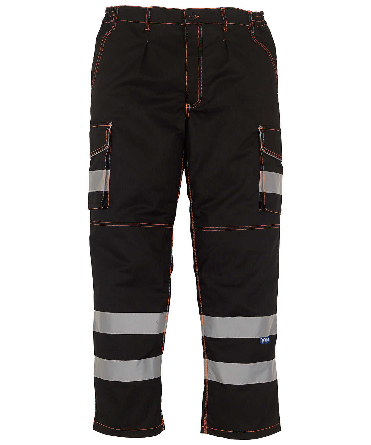 Buxur - Hi-vis Polycotton Cargo Trousers With Kneepad Pockets (HV018T/3M)