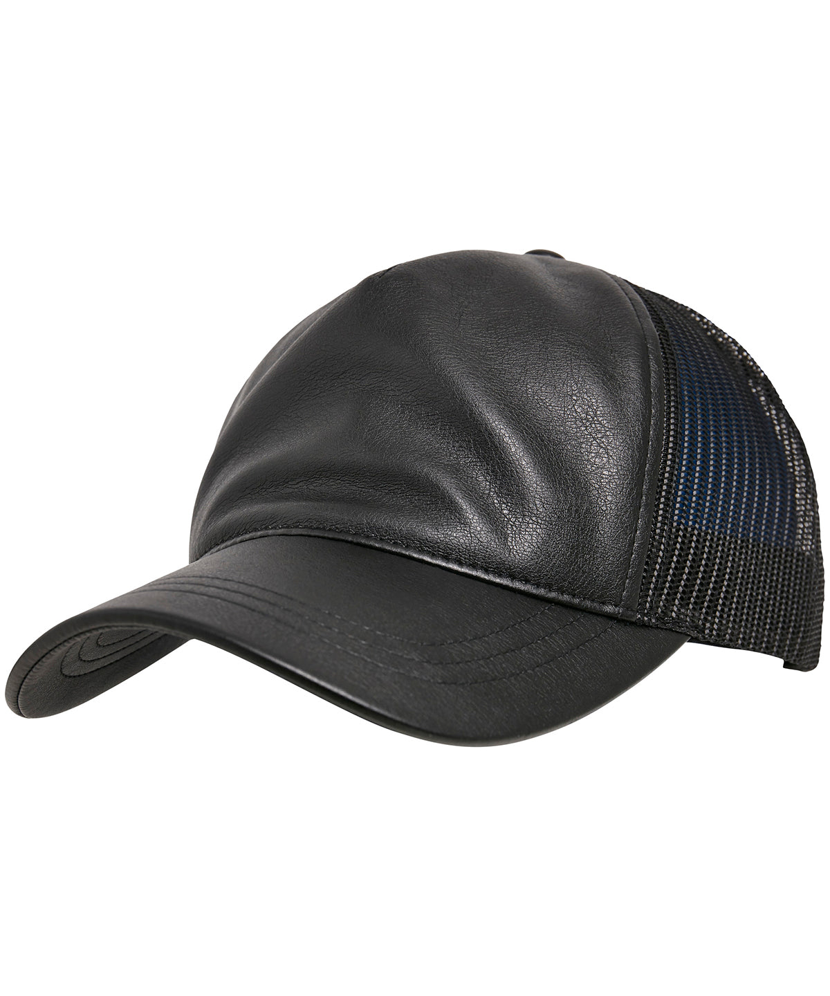 Húfur - Leather Trucker